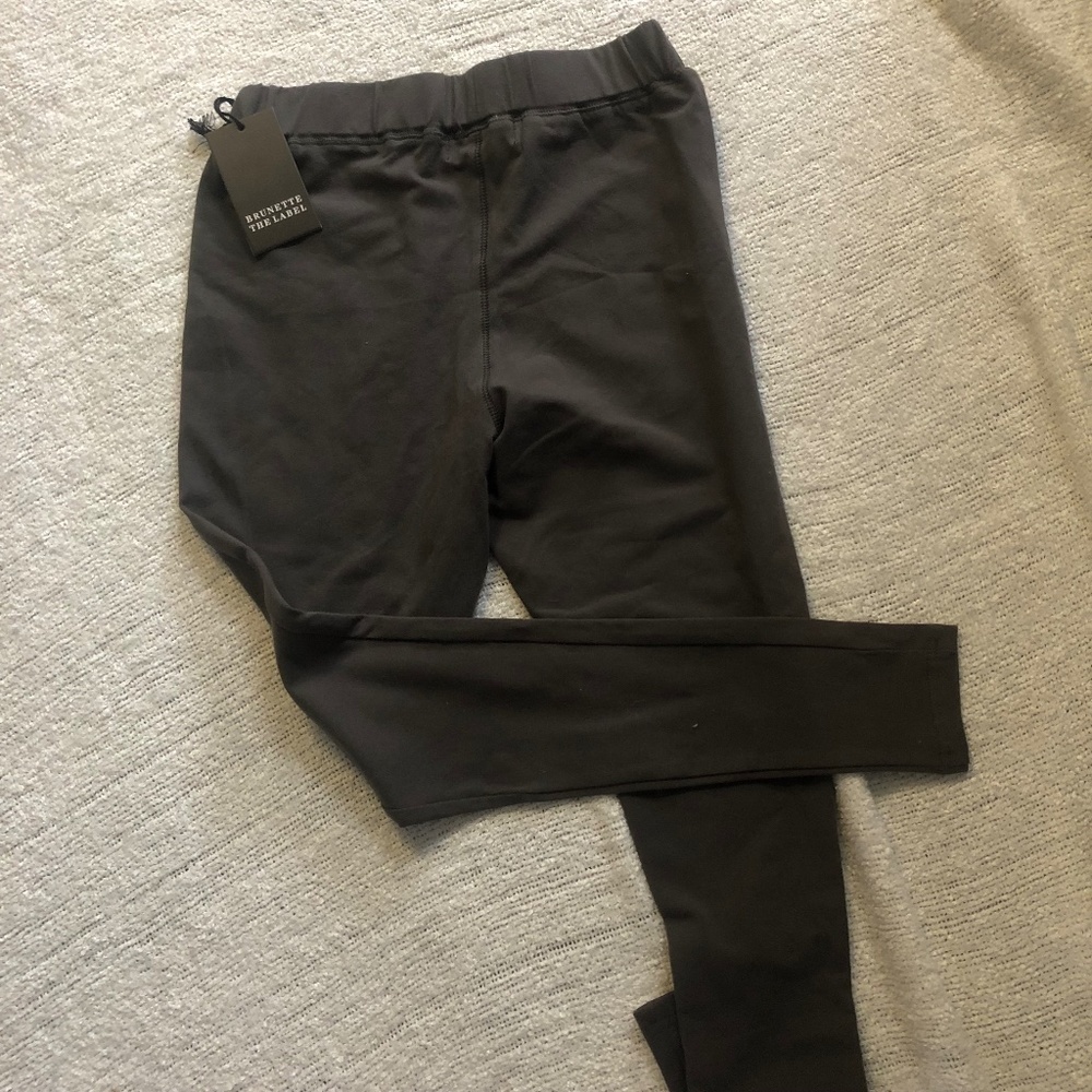 BRUNETTE THE LABEL black leggings size small new with labels